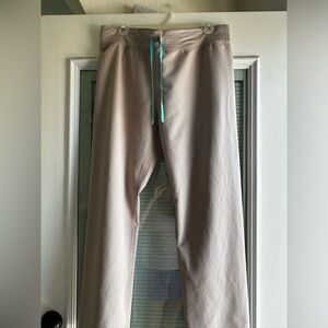 Figs medium petite khaki color pants